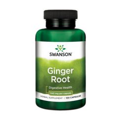 Swanson Gyömbér ginger 540mg 100 kapszula 