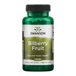   Swanson Fekete áfonya (Bilberry) gyümölcs 470 mg 100 kapszula