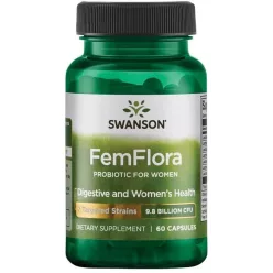   Swanson FemFlora probiotikum nőknek 7 törzs / 9,8 milliárd CFU / 60 kapszula 