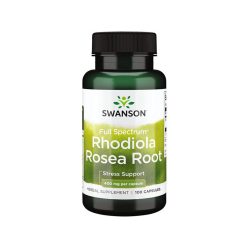   Swanson Aranygyökér (Rhodiola Rosea Root) 400mg 100db kapszula  