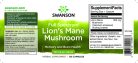 Swanson Süngomba Lion's mane kapszula 500 mg 60 kapszula