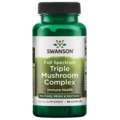   Swanson Triple Mushroom Complex 60 kapszula Maitake, Reishi, Shiitake gyógygomba