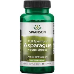   Swanson ASPARAGUS 400MG FULL SPECTRUM SPÁRGACSÍRA KIVONAT 60 KAPSZULA  