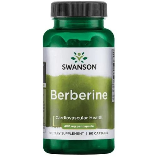 Swanson BERBERINE 400mg 60 kapszula  