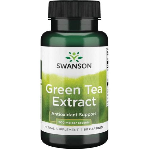 Swanson Green Tea Extract Zöld tea kivonat 60 kapszula  