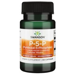 Swanson P-5-P -B6 vitamin ( aktív B6 ) 40 mg 60 kapszula  