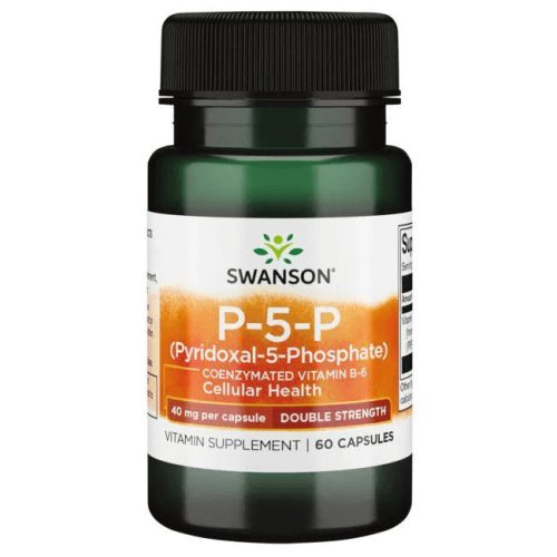 Swanson P-5-P -B6 vitamin ( aktív B6 ) 40 mg 60 kapszula  