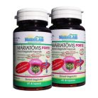 NutriLAB Máriatövis forte 375mg 2x1 doboz DUO pack 2x60 kapszula Silimarin csomagban olcsóbb!
