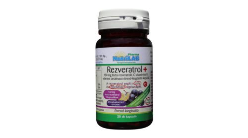 NutriLAB Rezveratrol +  Polygonum Cuspidatum 160mg 30 vega kapszula