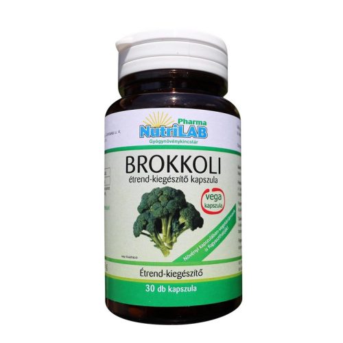NutriLAB Brokkoli 30 db kapszula 