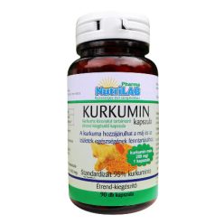 NutriLAB Kurkumin curcumin 220mg 90 kapszula