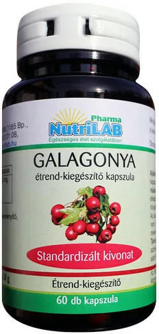 NutriLAB Galagonya Forte 300mg 60 kapszula