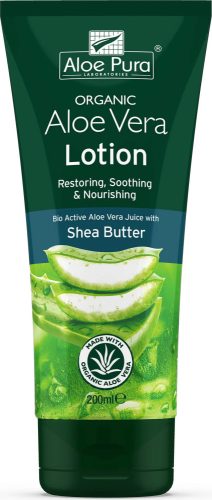 Optima aloe vera 99,9% lotion 200ml testápoló shea vajjal