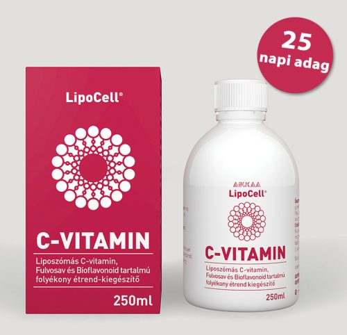 Hymato LipoCell liposzómás C-vitamin 500mg meggyes ízben 250 ml 