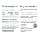 Vitaking Króm pikolinát 25mg Chromium 100 tabletta