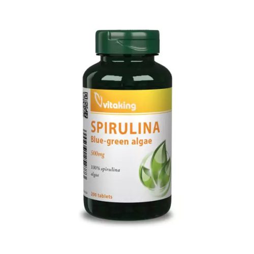 Vitaking Spirulina alga 200 tabletta 