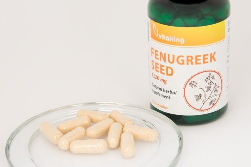 Vitaking Görögszéna mag (Fenugreek Seed) 1220mg, 90 kapszula