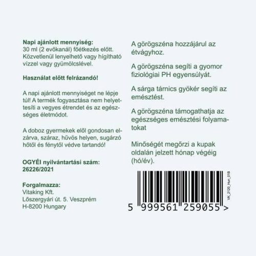 Vitaking Appetito Plus szirup 200ml 