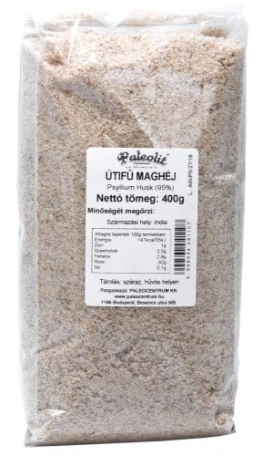 Paleolit Útifű maghéj - Psyllium Husk 95% 400g 
