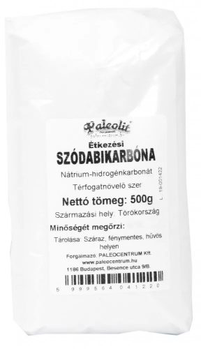 Paleolit Szódabikarbóna étkezési 500g Nátrium-hidrogén-karbonát