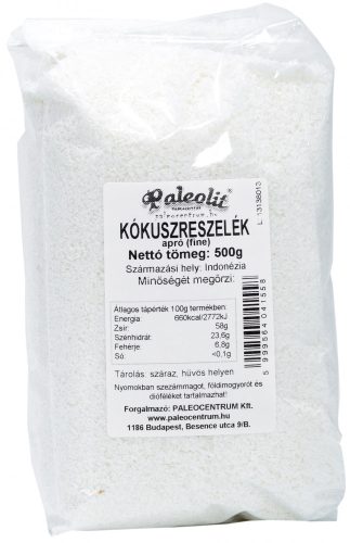 Paleolit Kókuszreszelék finom 500g 