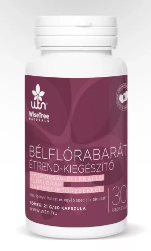 WTN Bélflórabarát étrend-kiegészítő 30 kapszula 