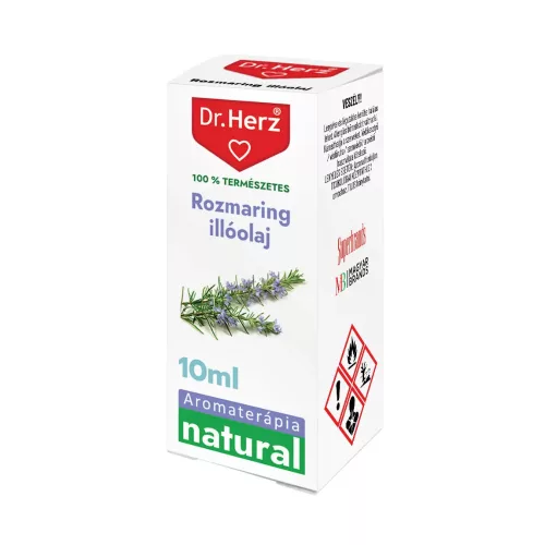 Dr. Herz Rozmaring illóolaj 100% természetes 10ml Aromaterápia