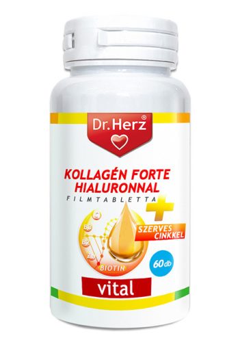 Dr. Herz Kollagén Forte Hialuronnal 60 db tabletta 