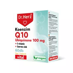 Dr. Herz Koenzim Q10 Ubiquinone 100mg 60 kapszula