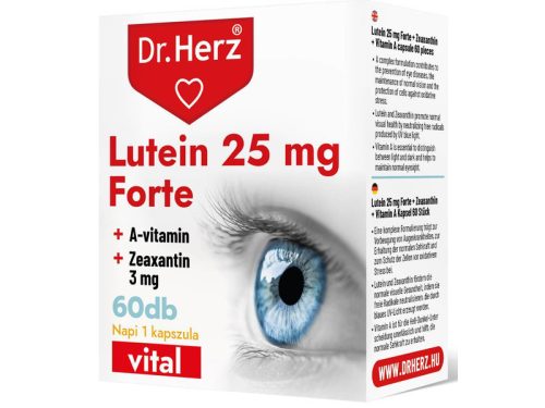 Dr. Herz Szem Lutein 25 mg Forte (60 db) 