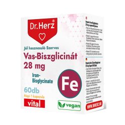 Dr. Herz Vas-biszglicinát 28 mg 60 kapszula