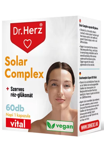 Dr. Herz Solar Complex Barnító 60 kapszula