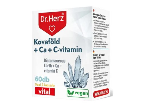 Dr. Herz Kovaföld+Kalcium+C-vitamin kapszula 60 db 
