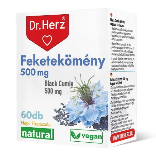 Dr. Herz Feketekömény Olaj 60 kapszula 
