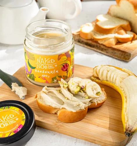 Naked Noble Banánkrém édesítőszerekkel 200 g