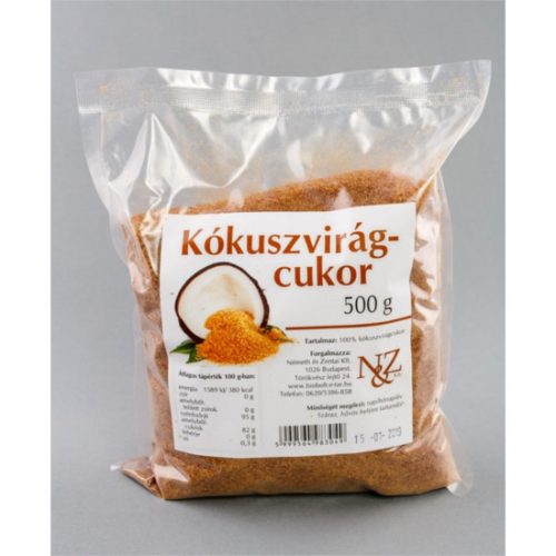 N&Z Kókuszvirág cukor 500g 