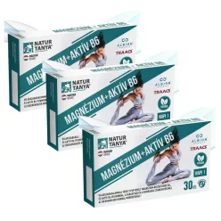   Natur Tanya Vegán Magnézium + Aktiv B6 3x1 doboz TRIO pack 3x30 kapszula csomagban olcsóbb!