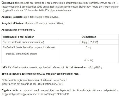 Natur Tanya Szelén Extra 60 db tabletta 