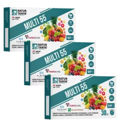   Natur Tanya Multi 55 Fermentált multivitamin 3x1 doboz TRIO pack 3x30 tabletta csomagban olcsóbb!