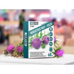  Natur Tanya MÁRIATÖVIS MAX + KOLIN - Maximális mennyiségű szilimarin, kolinnal  60 kapszula