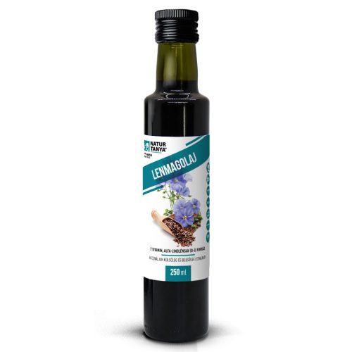 Natur Tanya LENMAGOLAJ - prémium aranysárga gourmet olaj, külsőleg és belsőleg 250 ml