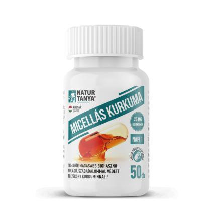 Natur Tanya Micellás Kurkuma 50 db kapszula