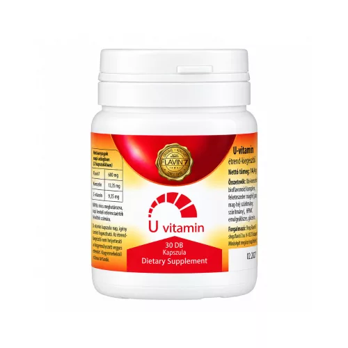 Flavin7 U-vitamin ( u vitamin) 300mg 100 kapszula