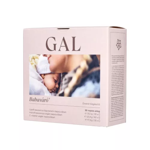 GAL Babaváró multivitamin kapszula 30 adag új recept