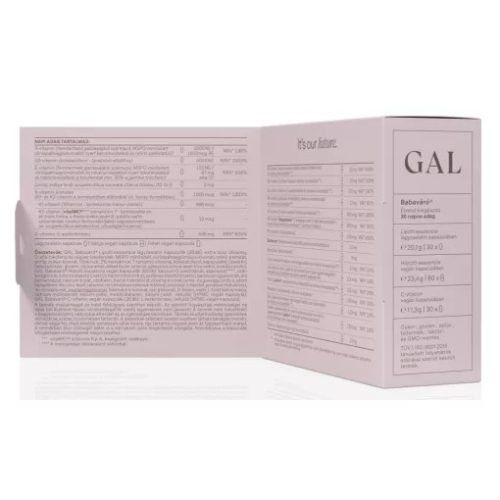GAL Babaváró multivitamin kapszula 30 adag új recept
