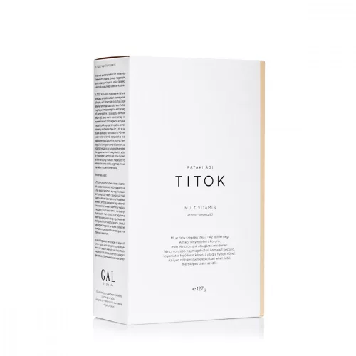 GAL Multivitamin TITOK 1 havi adag  5x30db porkapszula és 30db olajkapszula 