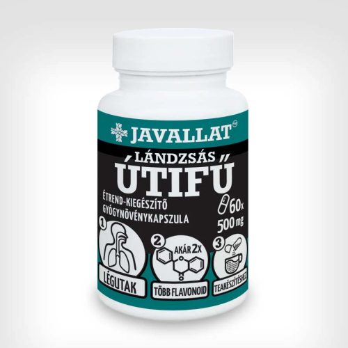 Javallat Lándzsás Útifű étrend-kiegészítő gyógynövénykapszula - 60 db