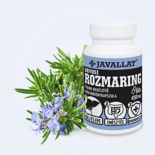 Javallat Orvosi Rozmaring étrend-kiegészítő gyógynövénykapszula - 60 db