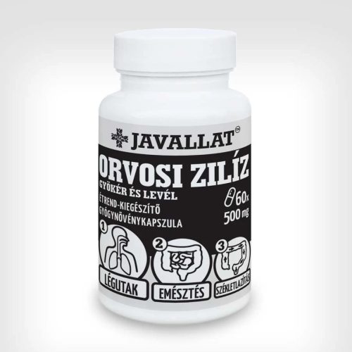 Javallat Orvosi Zilíz Gyökér és Levél gyógynövénykapszula - 60 db