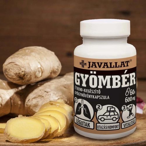 Javallat Gyömbér gyógynövénykapszula - 60 db